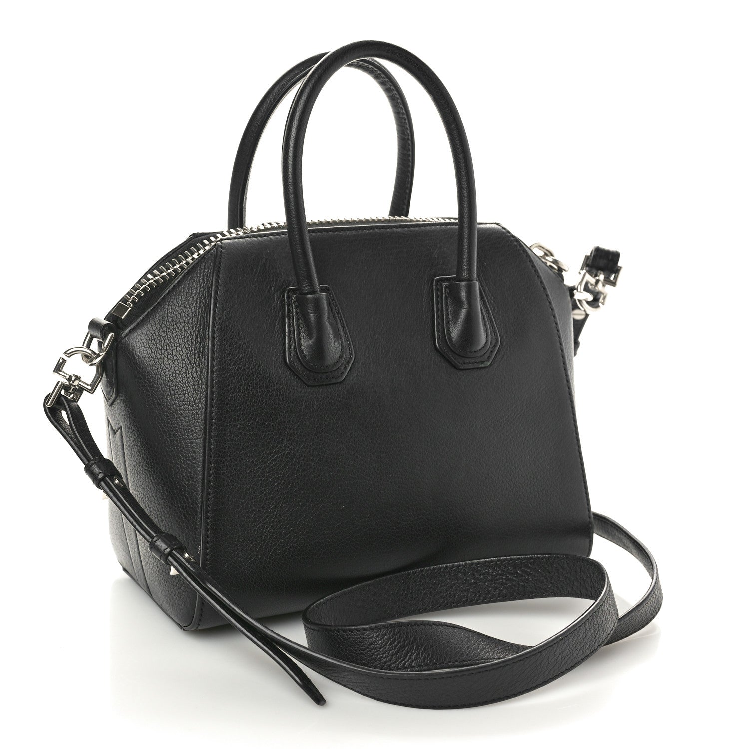 Givenchy Sugar Goatskin Mini Antigona Black 3 of 15