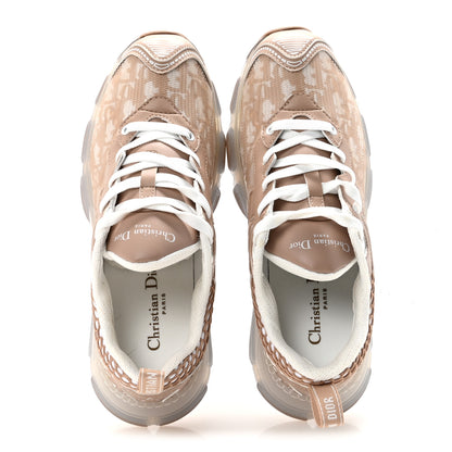 Christian Dior Technical Fabric Rubber Oblique Dior Vibe Sneakers 38 White Nude 2 of 10