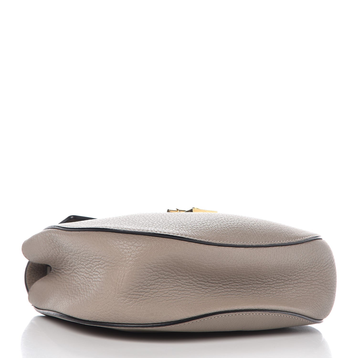 Chloe Grained Lambskin Drew Shoulder Bag Motty Grey 4 of 8