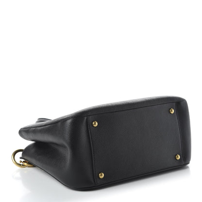 Chanel Caviar Small Shopping Tote Black 4 of 11
