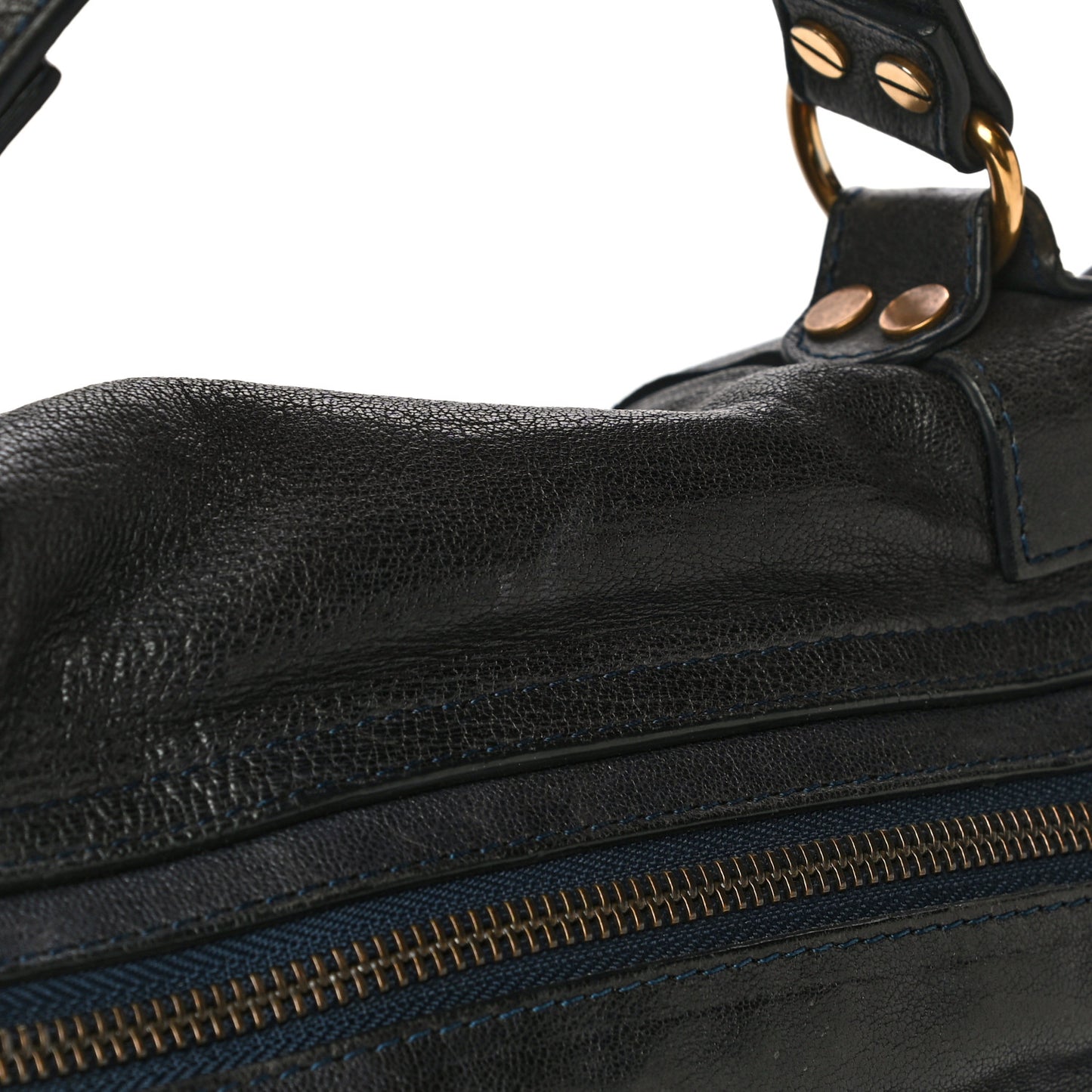 Lambskin Medium PS1 Satchel Midnight