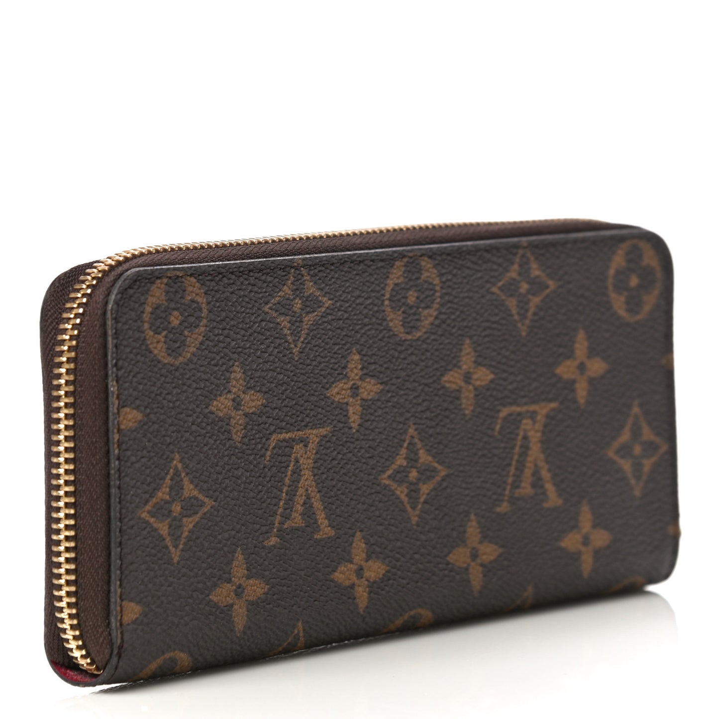 Monogram Clemence Wallet Fuchsia