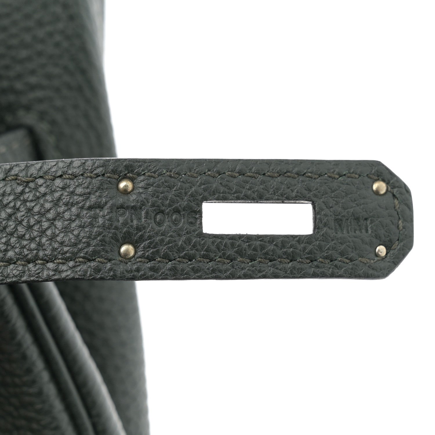 Hermes Togo Birkin 35 Vert Fonce 7 of 10