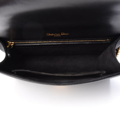 Christian Dior Lambskin Studded Medium Diorama Flap Bag Black 5 of 13