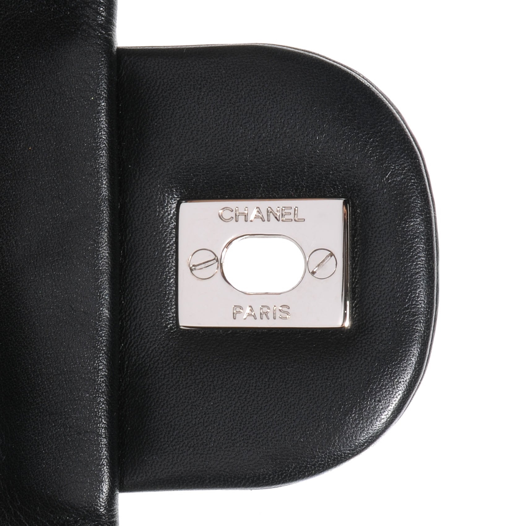 Chanel Calfskin Large Expandable Flap Bag Black 8 of 8