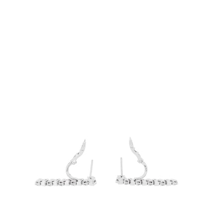 Cartier 18K White Gold Diamond Reflection de Cartier Earrings 3 of 6