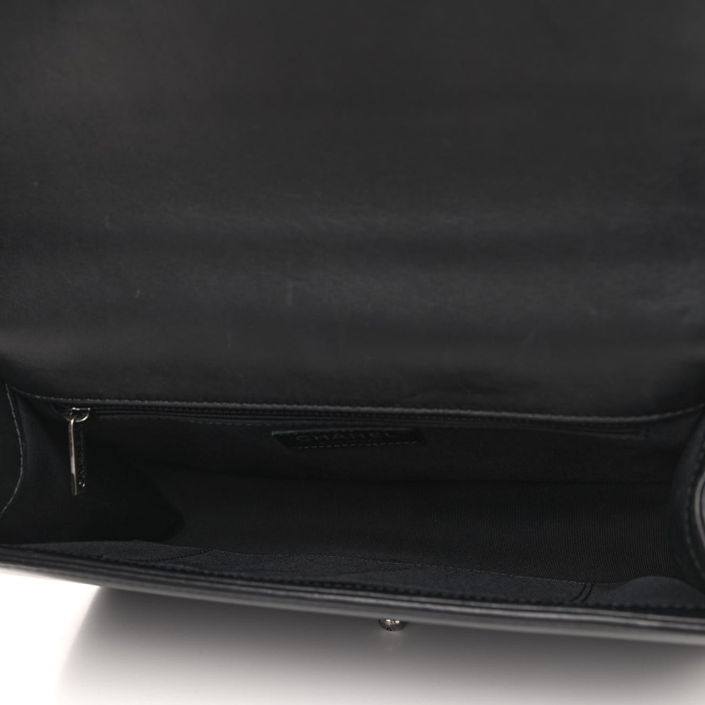 Lambskin Quilted New Medium Boy Flap Black