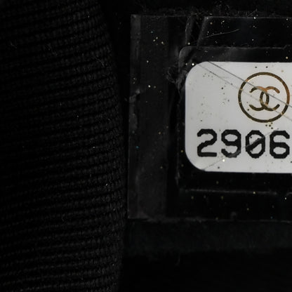 Chanel Calfskin Chevron Quilted Flap Black 7 of 10
