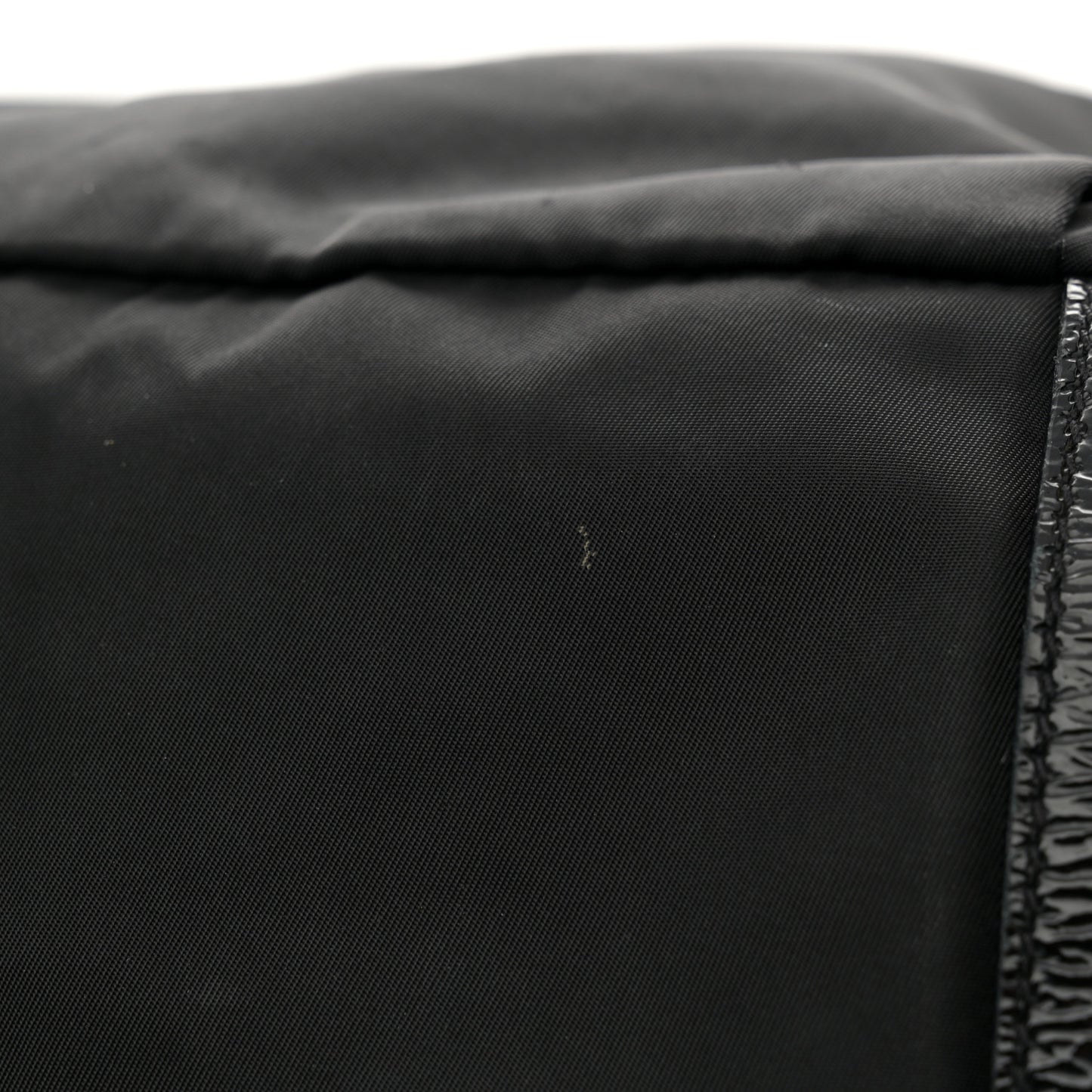 Tessuto Nylon Spazzolato Tote Black