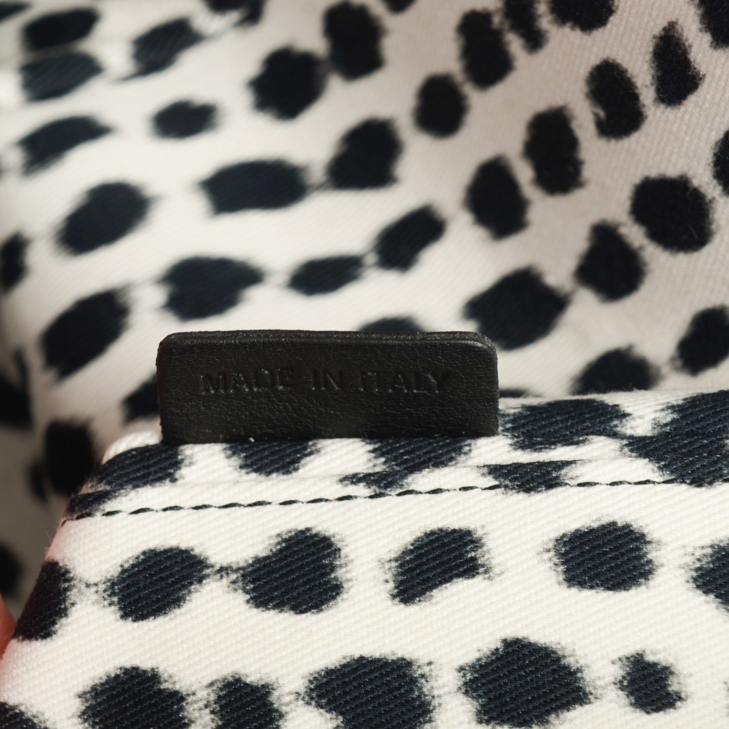 Christian Dior Calfskin Large Spotted Diorissimo Pink Black 8 of 11