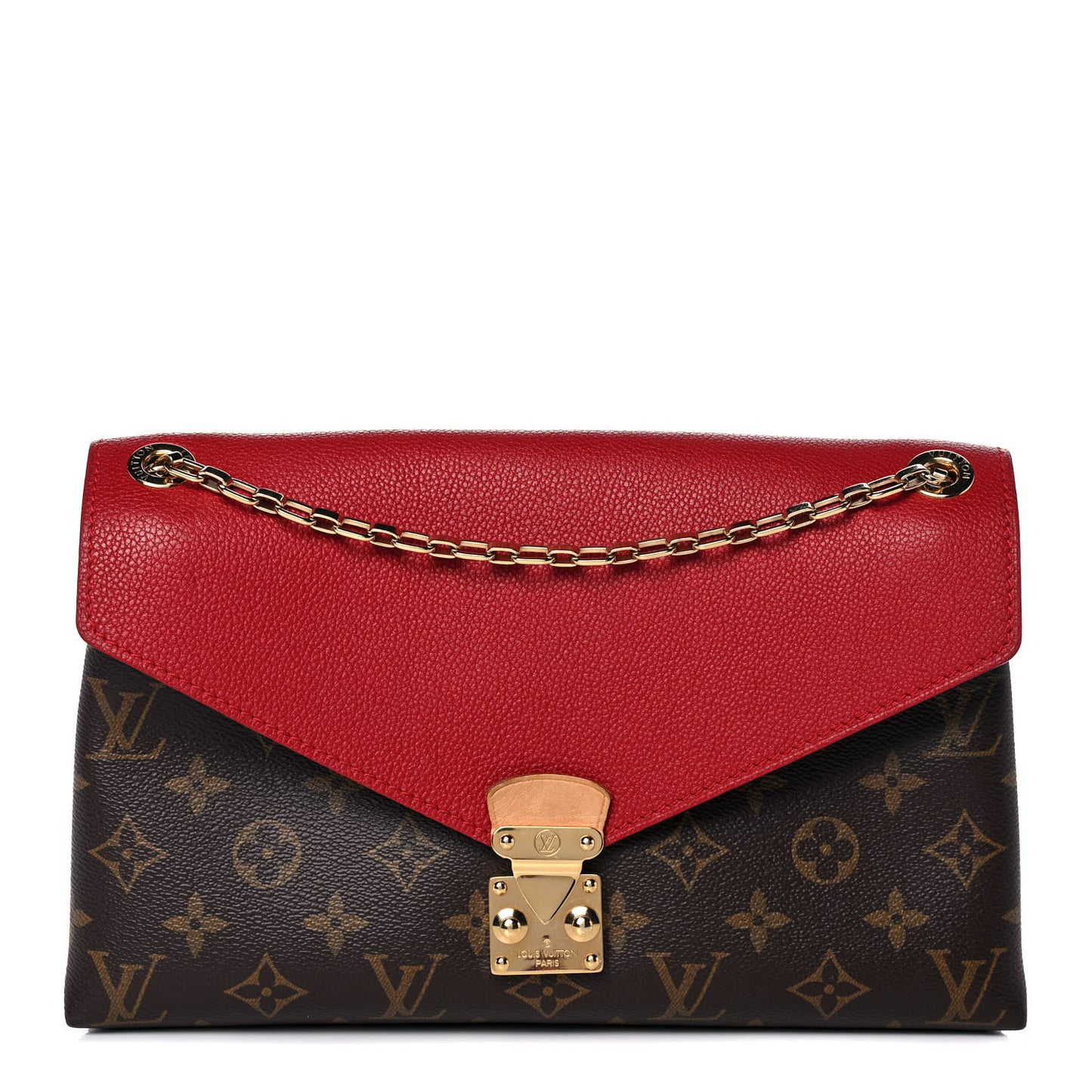 Monogram Pallas Chain Cherry