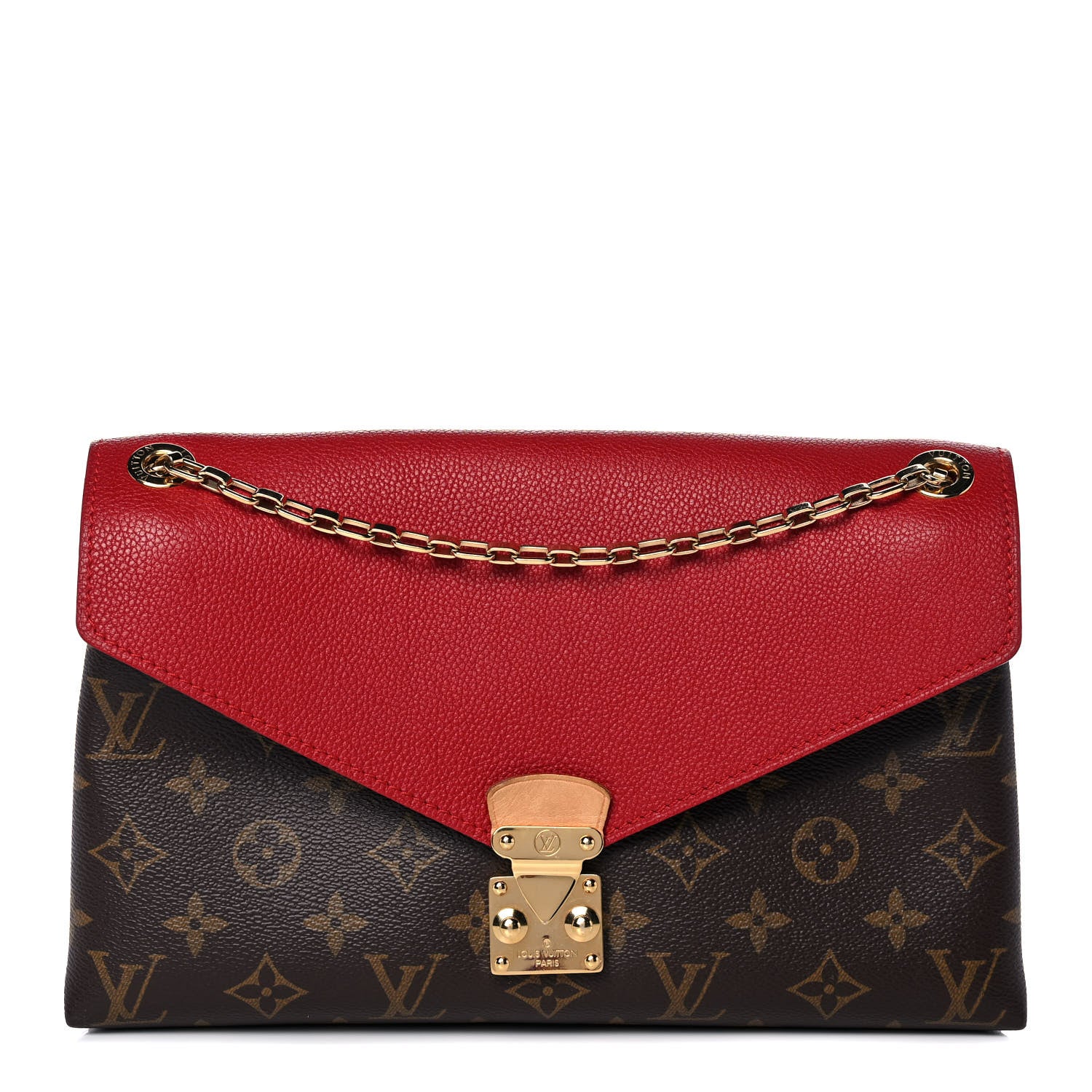 Louis Vuitton Monogram Pallas Chain Cherry 1 of 12