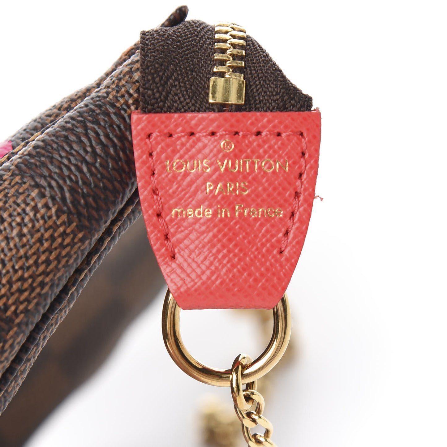 Damier Ebene 2016 Christmas Animation Mini Pochette Accessories