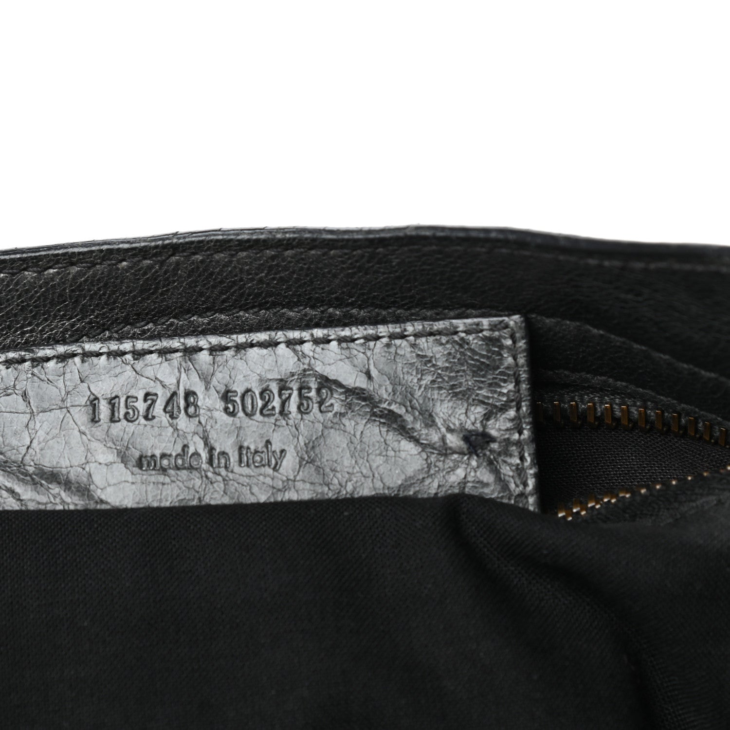 Balenciaga Agneau Classic Hardware City Plomb 7 of 13