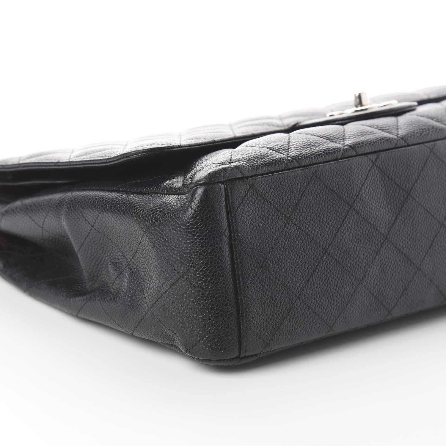 Chanel Caviar Quilted Maxi Double Flap Black 5 of 9