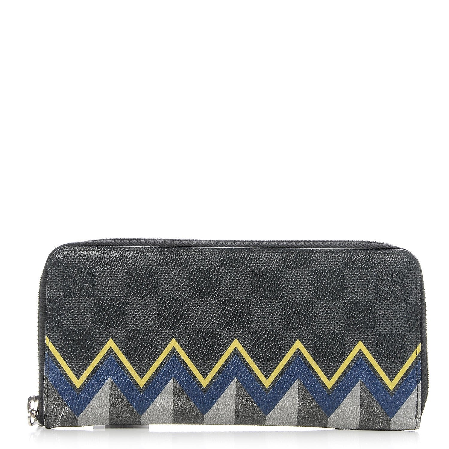 Louis Vuitton Damier Graphite Karakoram Zippy Vertical Wallet 1 of 9