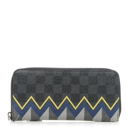 Louis Vuitton Damier Graphite Karakoram Zippy Vertical Wallet 1 of 9