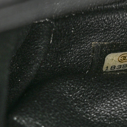 Chanel Caviar Quilted Clutch With Chain Flap Black 7 of 11