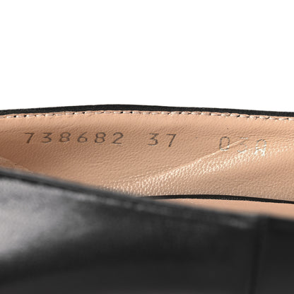 Gucci Malaga Kid GG 95mm Pumps 37 Black 7 of 10