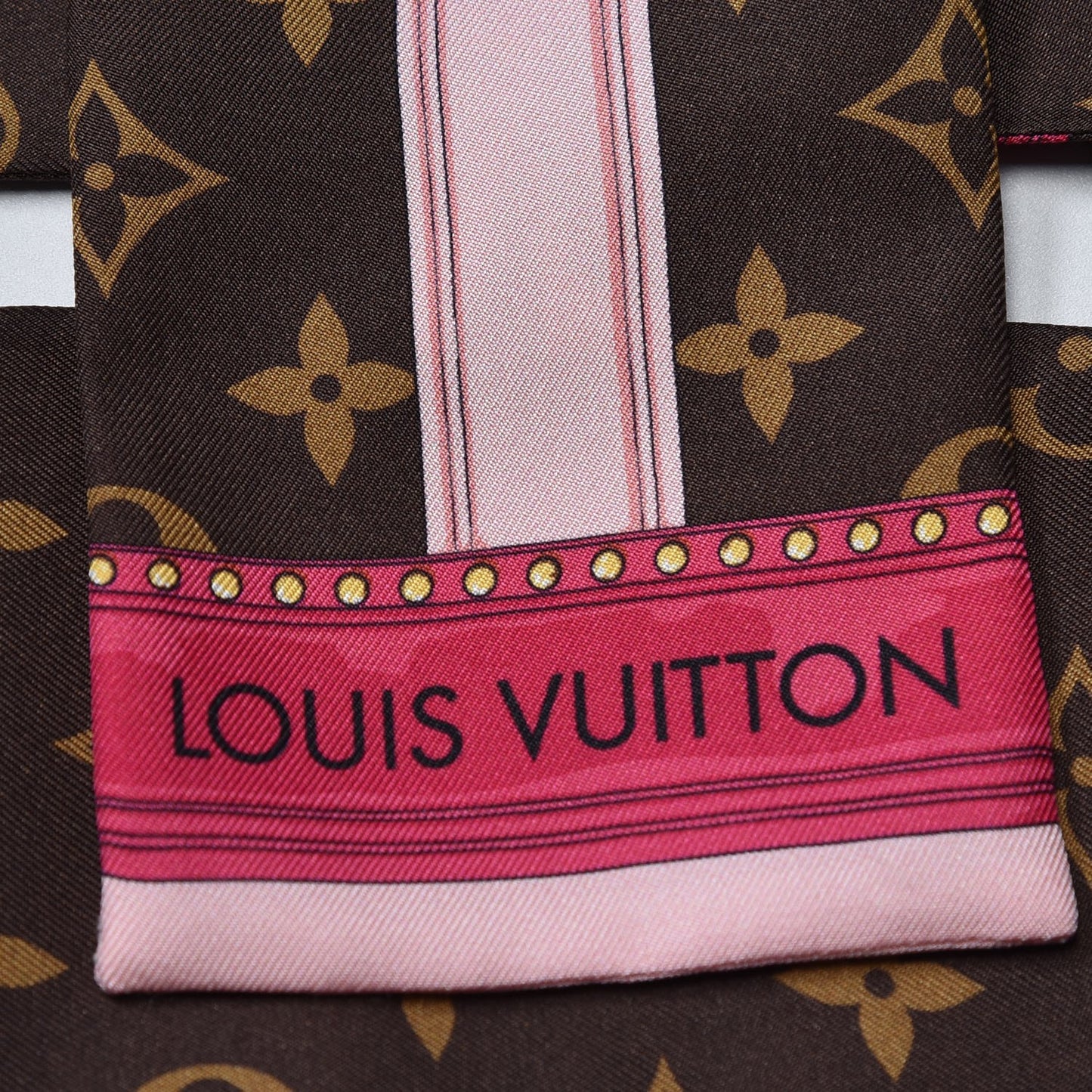 Silk Monogram Summer Trunks Bandeau Brown