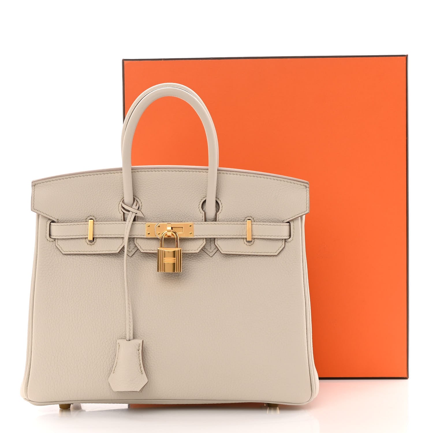 Hermes Togo Birkin 25 Beton 12 of 12
