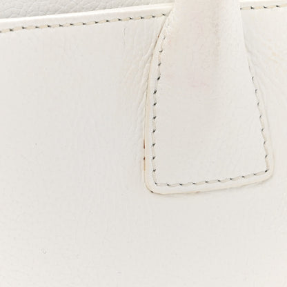 Chanel Calfskin Cerf Executive Shopper Tote White 22 of 23