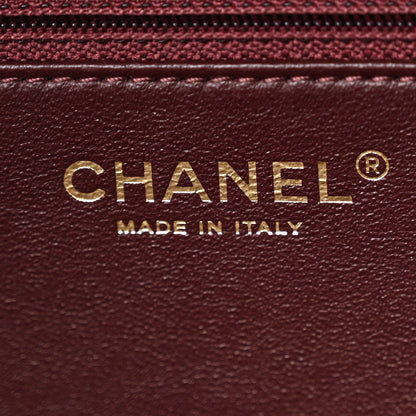 Chanel Lambskin Quilted Large Trendy CC Bowling Bag Blue 6 of 10