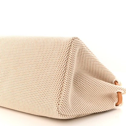 Hermes Toile Vache Hunter Herbag Cabas MM Natural 11 of 13