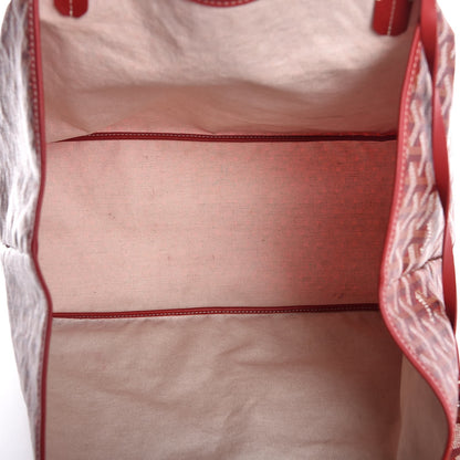 Goyard Goyardine Saint Louis GM Red 6 of 14