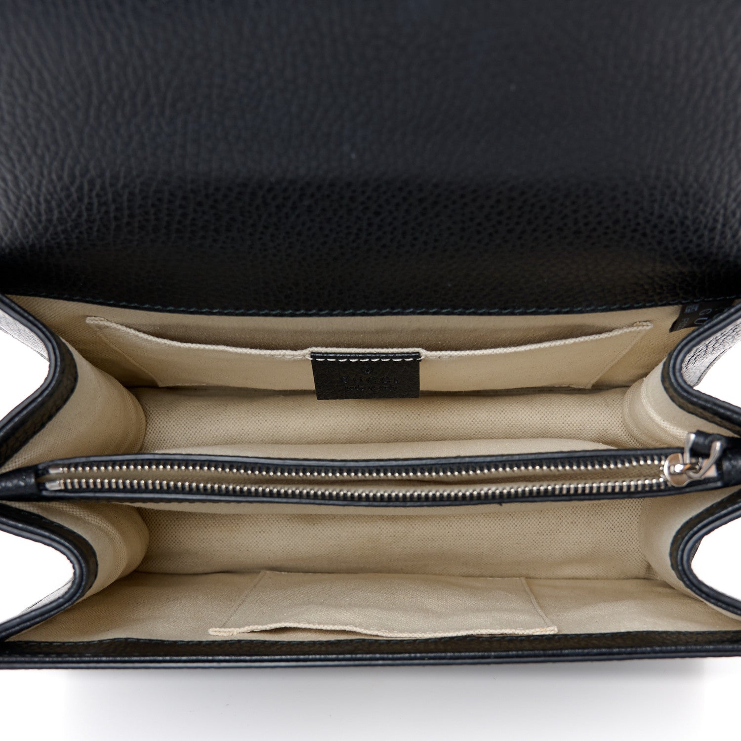 Gucci Dollar Calfskin Crystal Web Medium Dionysus Bamboo Top Handle Bag Black Black Diamond 4 of 11