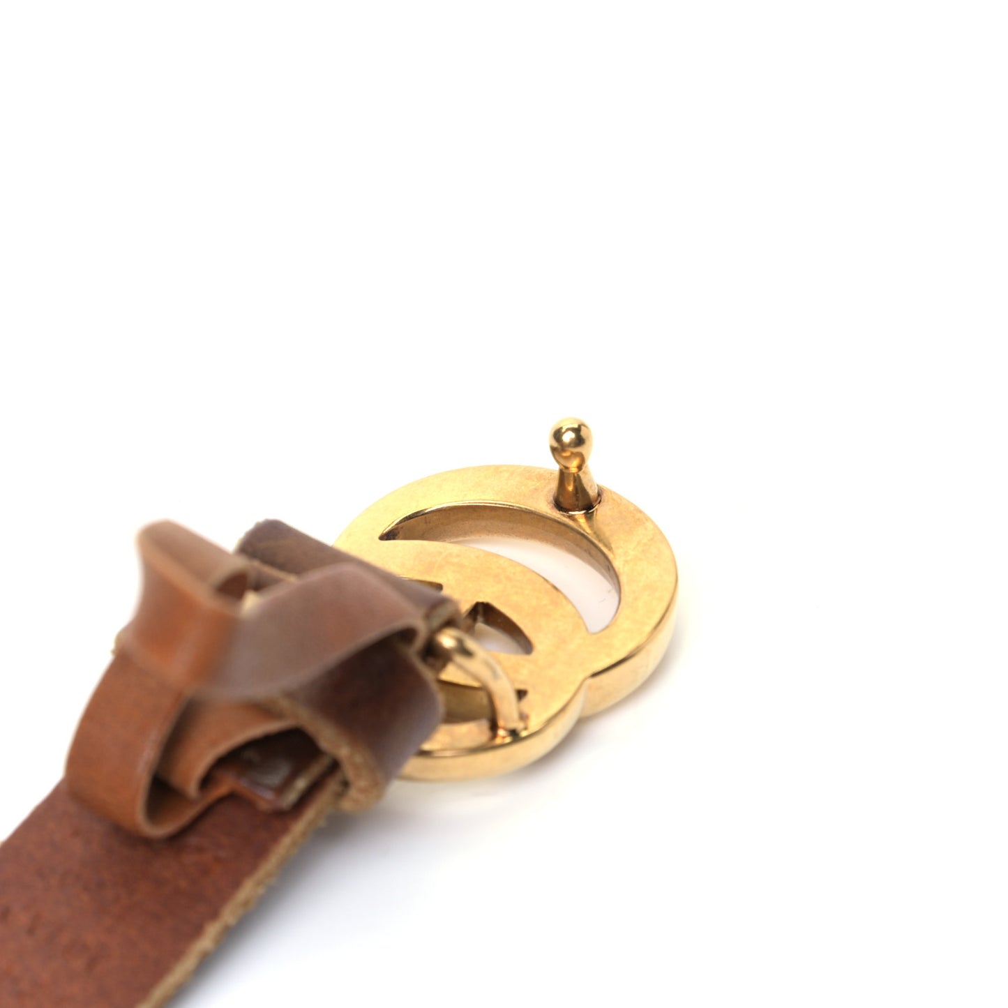 Faded Calfskin Double G 20mm Belt 80 32 Cuir