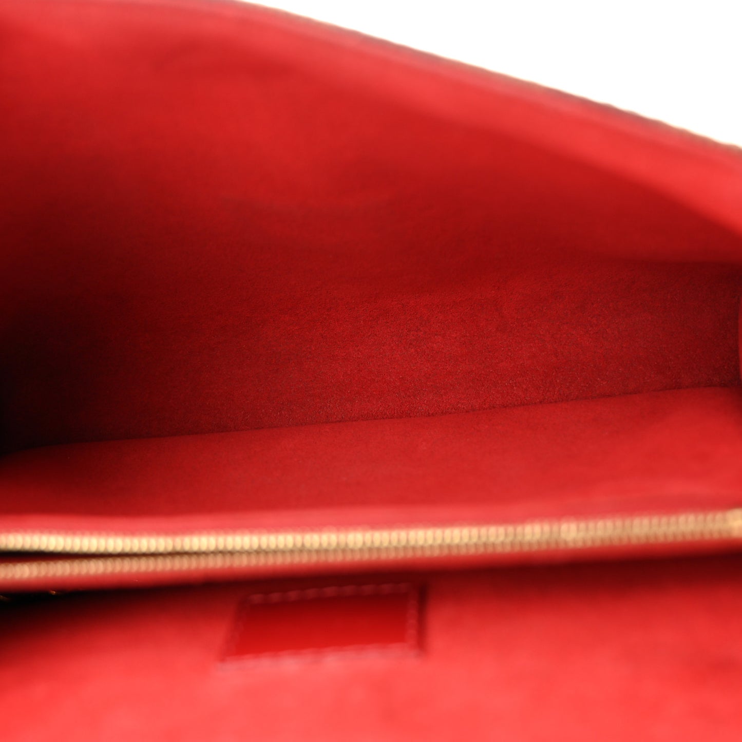 Damier Ebene Caissa Clutch Cherry