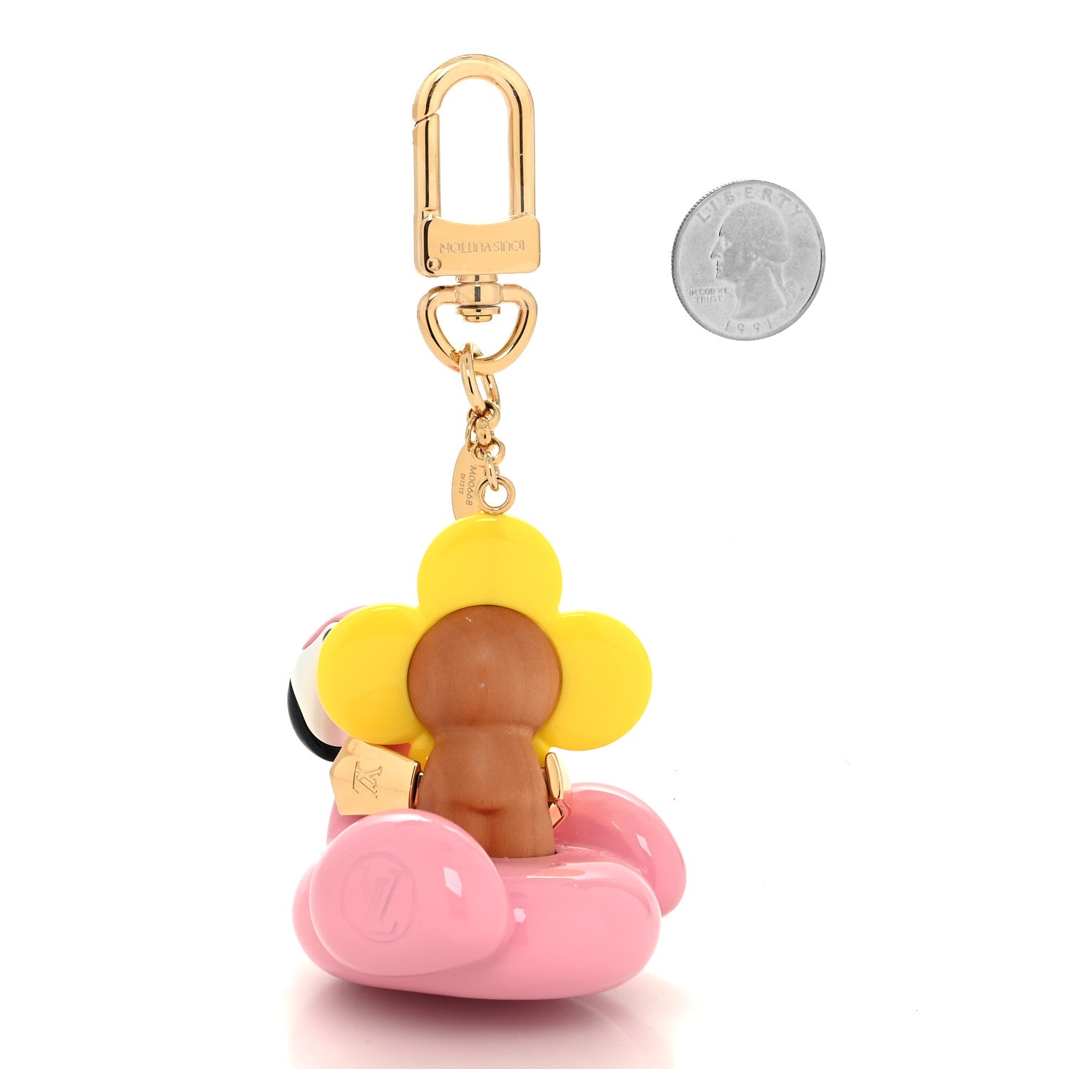 Louis Vuitton Vivienne Flamingo Bag Charm Key Holder 2 of 4