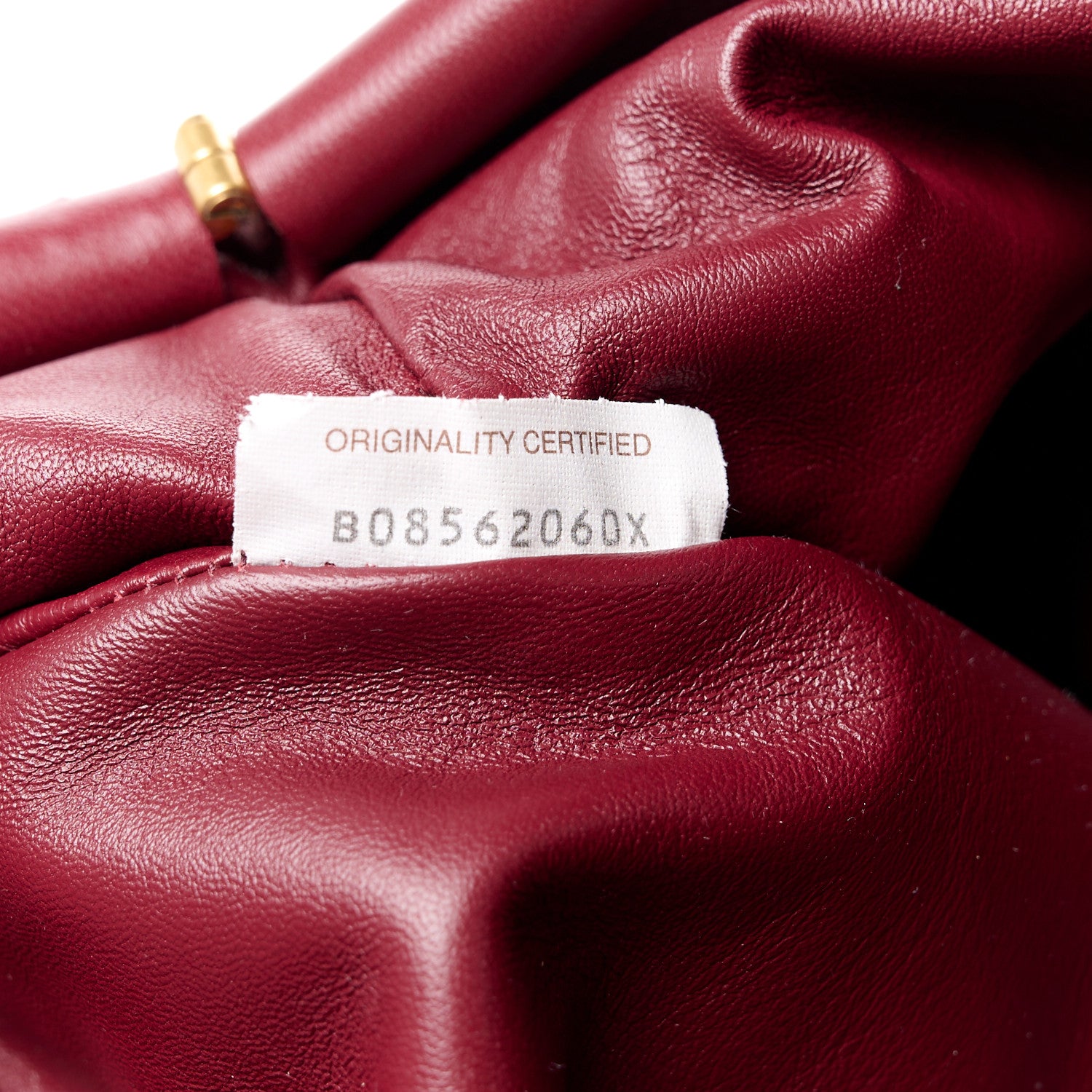 Bottega Veneta Nappa Maxi Intrecciato The Pouch Oversized Clutch Bordeaux 8 of 11