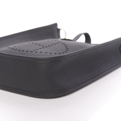 Hermes Taurillon Clemence Evelyne TPM Black 9 of 11