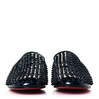 Christian Louboutin Mens Calfskin Dandelion Spikes Flat Loafers 41 Turquin 2 of 7