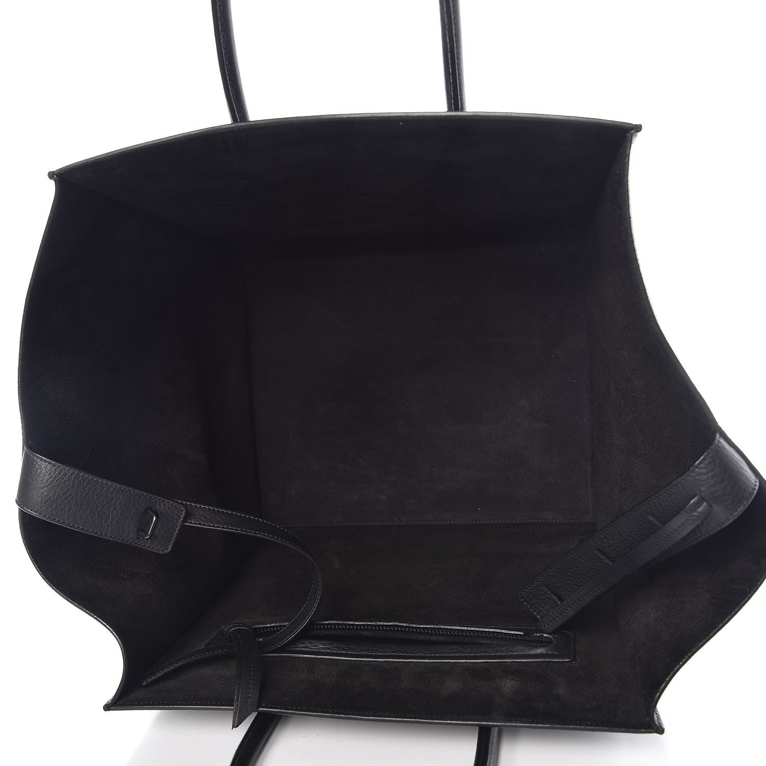 Celine Supple Calfskin Medium Phantom Luggage Black 5 of 10
