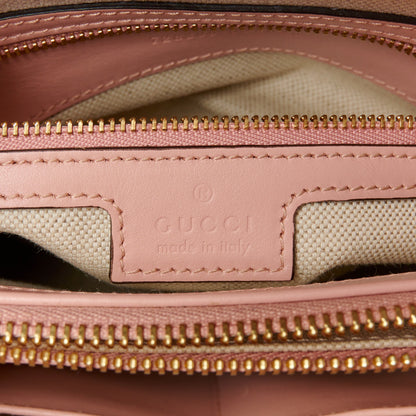 Gucci Calfskin GG Matelasse Mini Top Handle Bag Perfect Pink 7 of 13