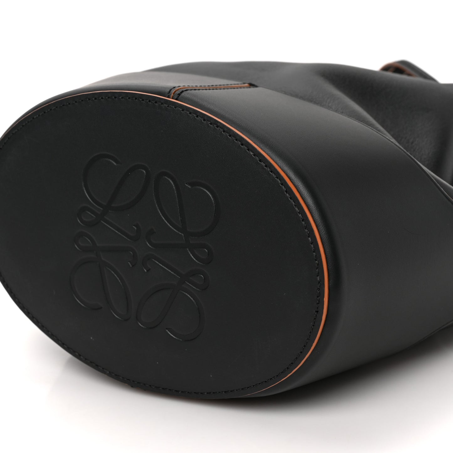 Nappa Calfskin Small Balloon Bag Black