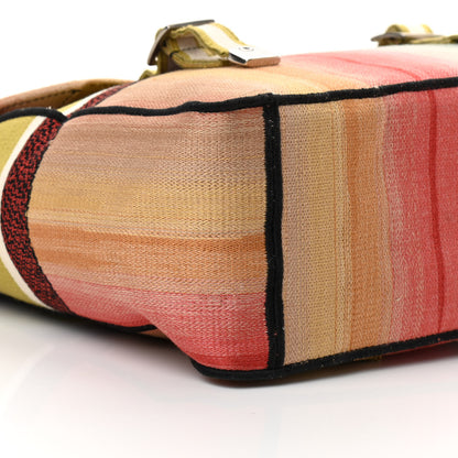 Christian Dior Canvas Embroidered Dioraura Messenger Multicolor 9 of 14