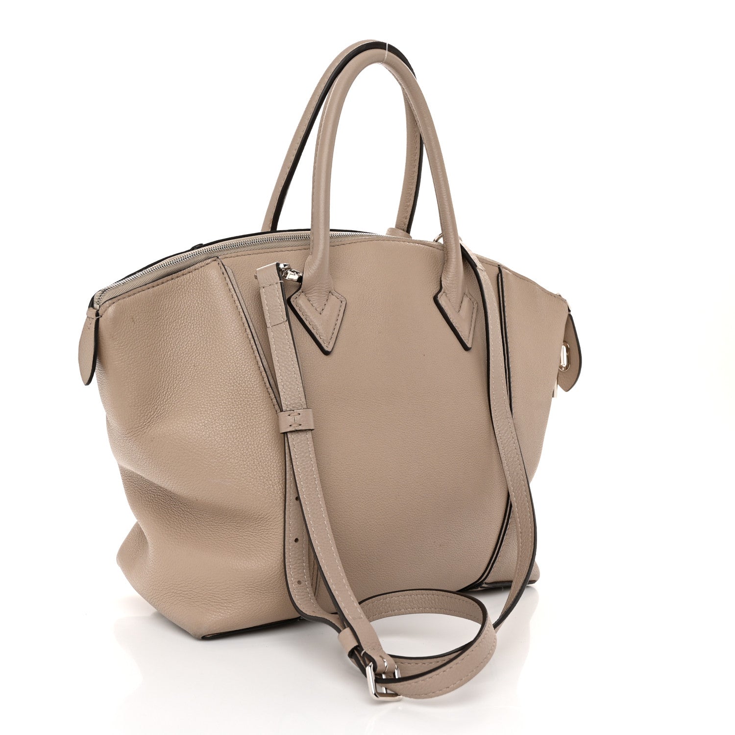 Louis Vuitton Veau Cachemire Soft Lockit PM Galet 3 of 14