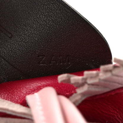 Hermes Milo Lambskin Grigri Rodeo Pegase Horse Bag Charm PM Framboise Rose Sakura Rouge Sellier 4 of 5