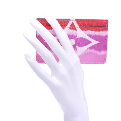 Louis Vuitton Monogram Escale Card Holder Rouge 2 of 7