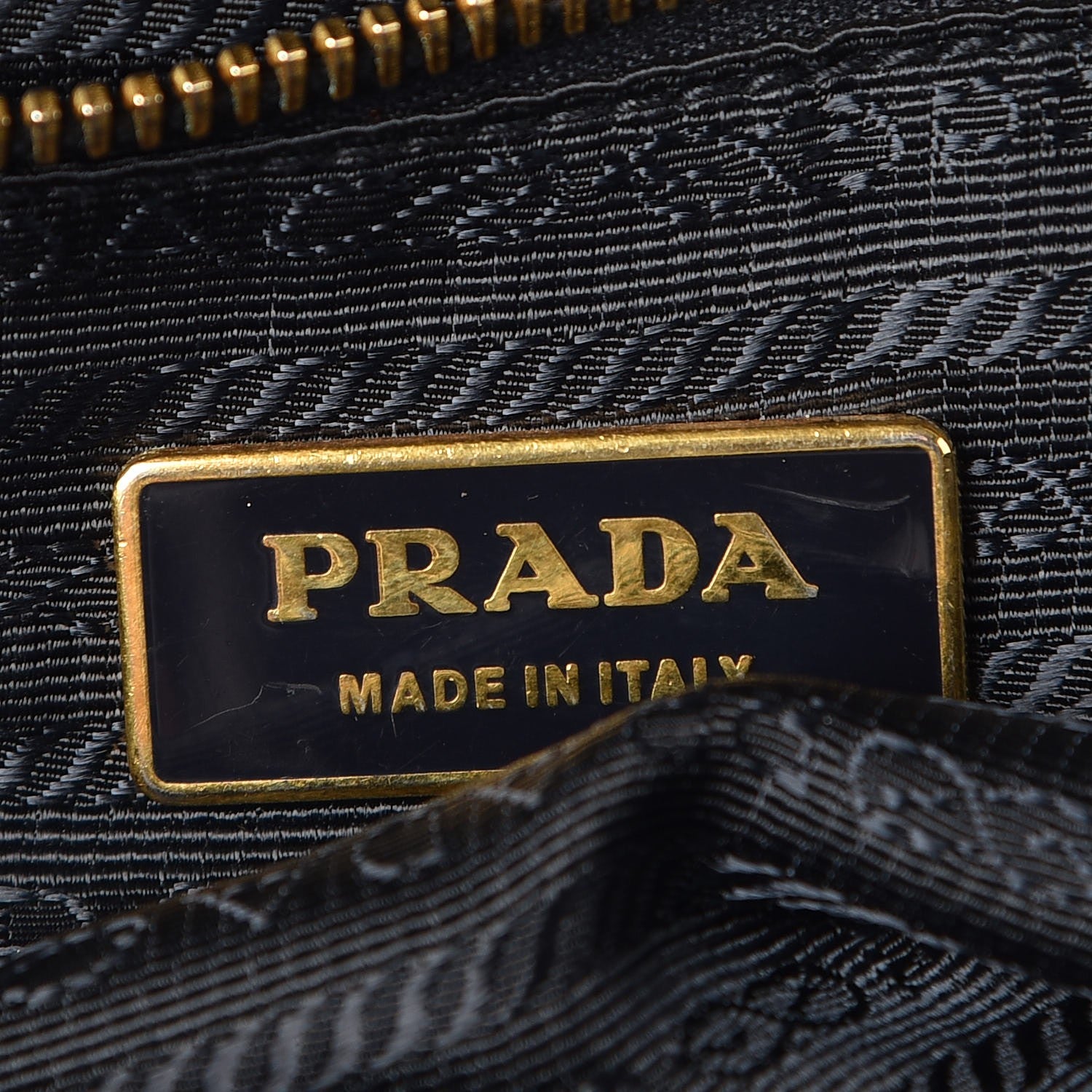 Prada Tessuto Nylon Chevron Quilted Dome Satchel Blue 5 of 10