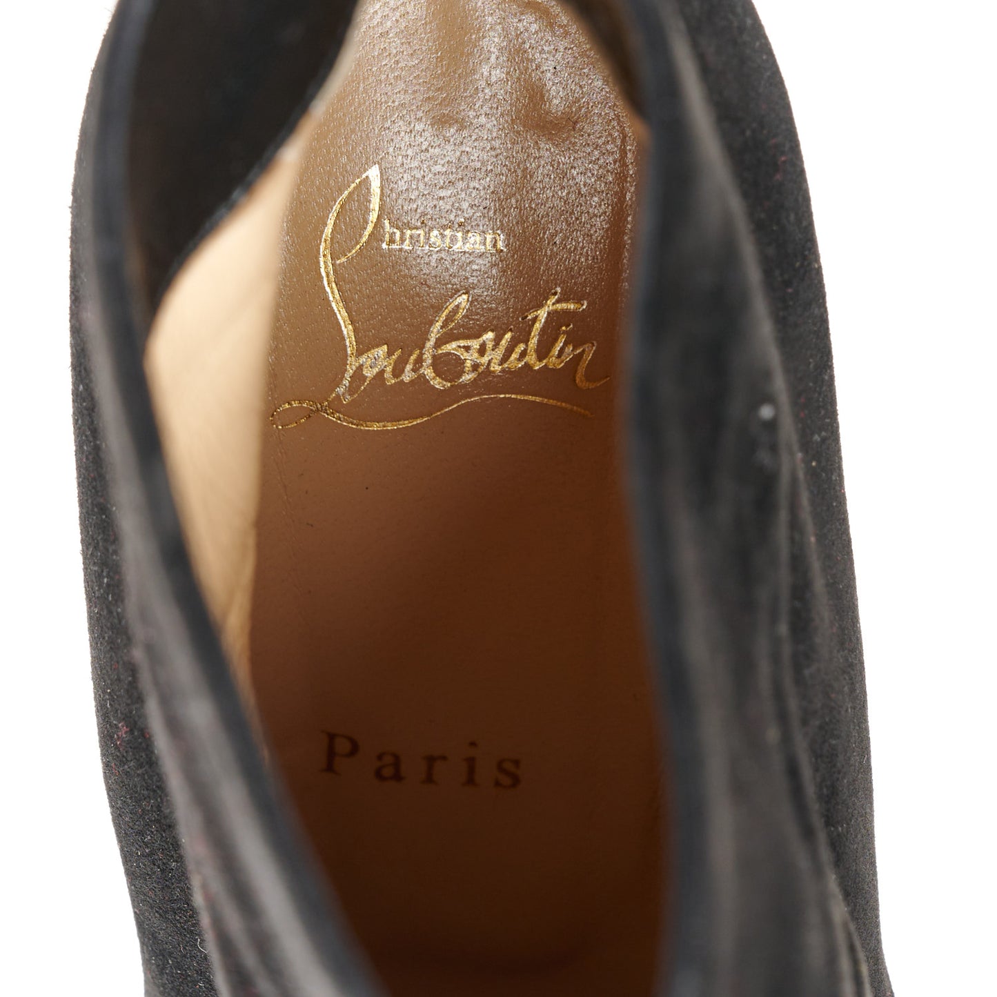 Suede Patent Calfskin Gaetanina 100 Booties 40 Black