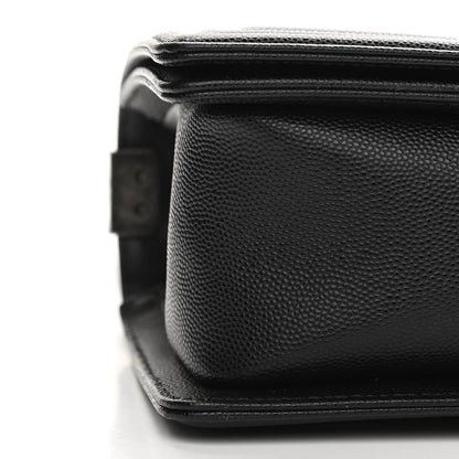 Chanel Caviar Quilted Medium Boy Flap Black 9 of 11