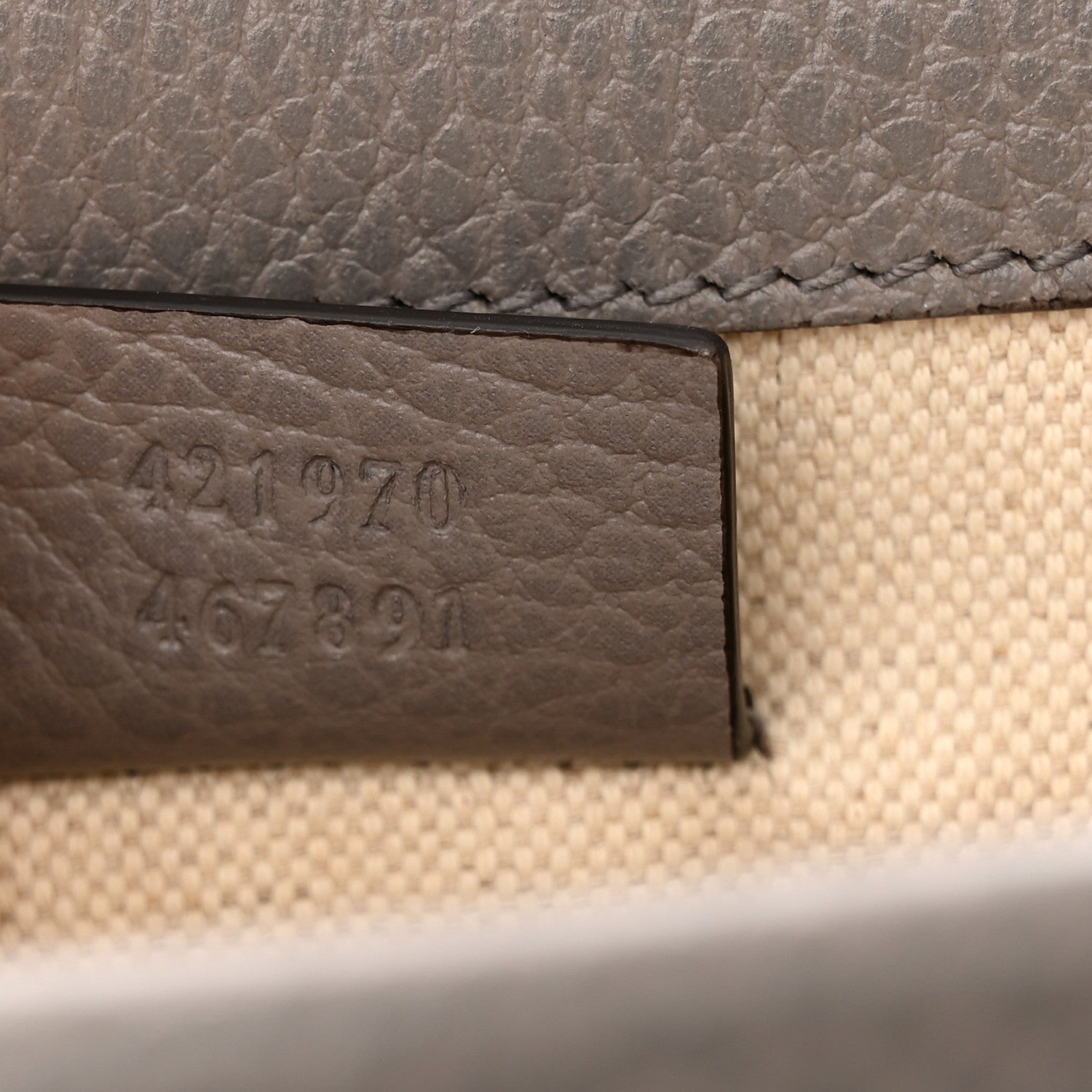 Gucci Calfskin Mini Dionysus Shoulder Bag Dusty Grey 7 of 11