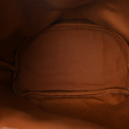 Celine Triomphe Canvas Calfskin Mini Folco Backpack Tan 5 of 11