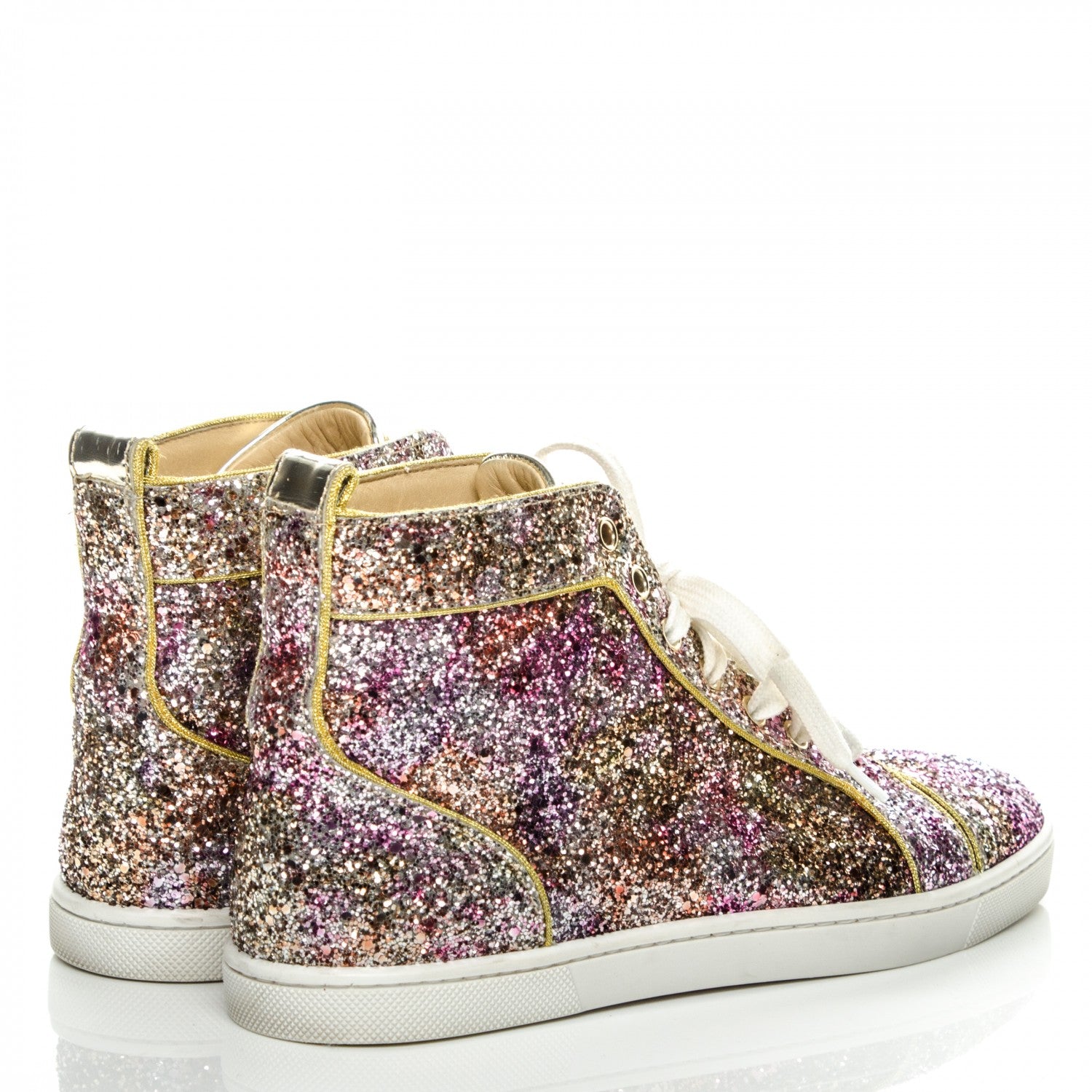 Christian Louboutin Glitter Rantus Orlato Sneakers 36.5 Multi 4 of 5