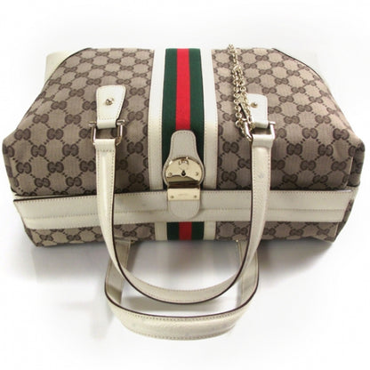 Gucci Monogram Large Treasure Boston 6 of 12